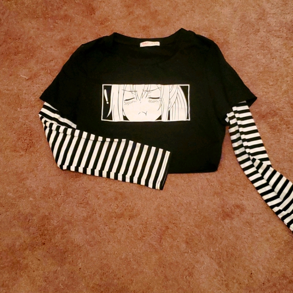 Anime Crop Top